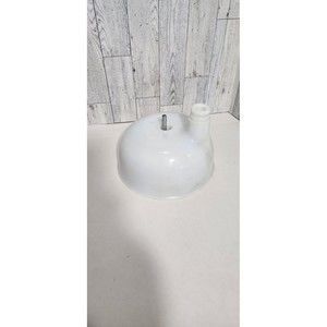 Vintage Sunbeam Mixmaster Replacement Milk Glass Juicer Funnel Strainer